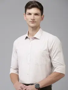 Park Avenue Slim Fit Textured Formal Shirt