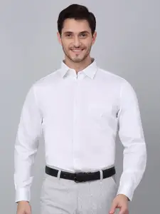 Cantabil Men Solid Opaque Formal Shirt
