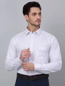 Cantabil Men Checked Opaque Formal Shirt