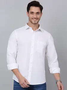 Cantabil Men Solid Opaque Casual Shirt