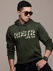 The Roadster Lifestyle Co.  Hooded  Embroidered Sweatshirt
