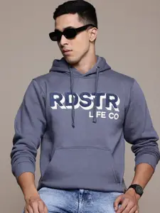 The Roadster Lifestyle Co.  Printed Hooded Sweatshirt