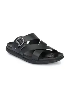 Egoss Men Leather Comfort Sandals