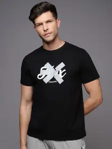 HRX by Hrithik Roshan Men Typography Printed Round Neck T-shirt