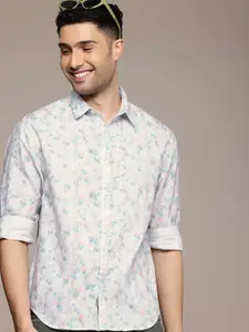 WROGN Printed Comfort Fit Casual Shirt