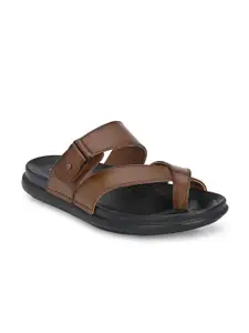 Egoss Men Leather Comfort Sandals