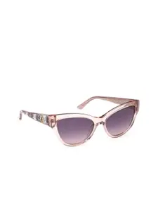 GUESS Women Cateye Sunglasses with UV Protected Lens GUS001125657ZSG
