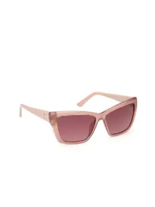 GUESS Women Cateye Sunglasses with UV Protected Lens GUS000985557FSG