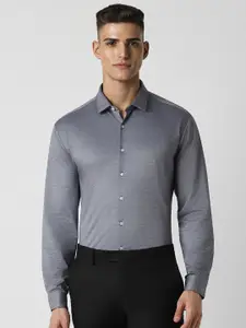 Van Heusen Men Spread Collar Slim Fit Formal Shirt