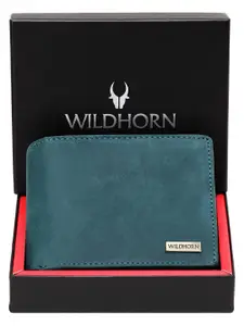 WildHorn Men Leather Two Fold Wallet