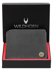 WildHorn Men Leather Two Fold Wallet