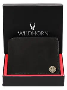 WildHorn Men Leather Two Fold Wallet