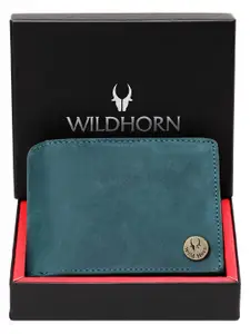 WildHorn Men Leather Two Fold Wallet