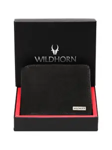 WildHorn Men Leather Two Fold Wallet