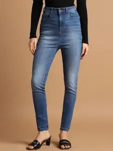 Allen Solly Woman Women Skinny Fit Heavy Fade Jeans