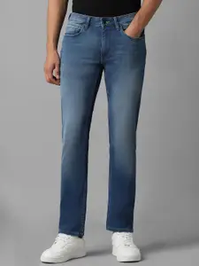 Louis Philippe Jeans Louis Philippe Men cotton Slim Fit Highly Distressed Heavy Fade Jeans