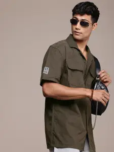 Roadster The Life Co. Corduroy Pure Cotton Opaque Relaxed Fit Casual Shirt