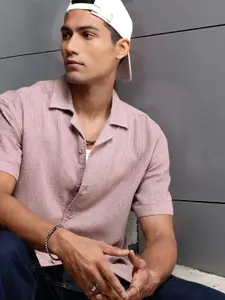 The Roadster Life Co. Relaxed Fit Drop-Shoulder Sleeves Pure Cotton Casual Shirt