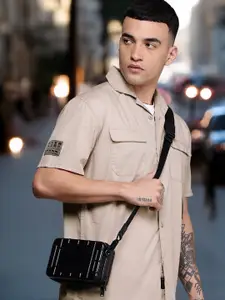 The Roadster Life Co. Pure Cotton Cuban Collar Casual Shirt