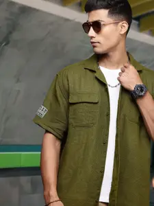 The Roadster Life Co. Pure Cotton Relaxed Fit Casual Shirt