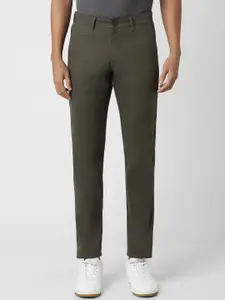 Van Heusen Sport Men Slim Fit Mid-Rise Trousers