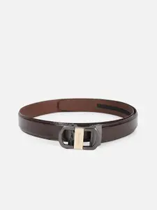 Allen Solly Men Slider Buckle Leather Formal Belt