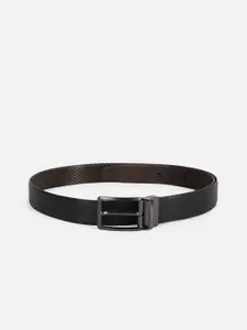 Peter England Men Textured Leather Formal Belt