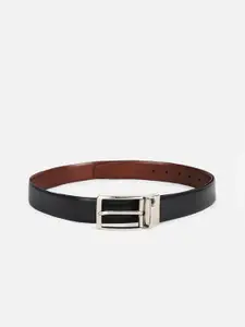 Peter England Men Solid Reversible Leather Formal Belt