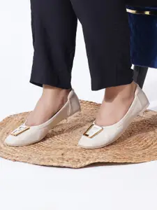 Sherrif Shoes Women Ballerinas Flats with Western - Embellished