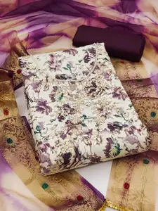 KIMISHA Women Embellished Unstitched Dress Material