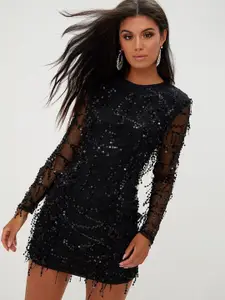 bebe A-Line Mini Dress