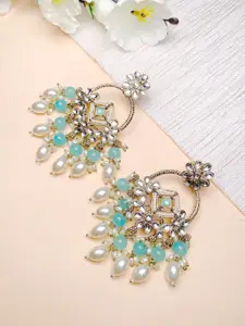 I Jewels Contemporary Drop Earrings