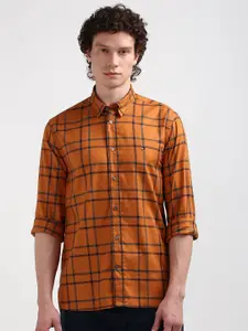 Tommy Hilfiger Men Tartan Checks Opaque Checked Casual Shirt