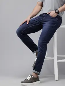 SPYKAR Men Skinny Slim Fit Low-Rise Light Fade Stretchable Jeans