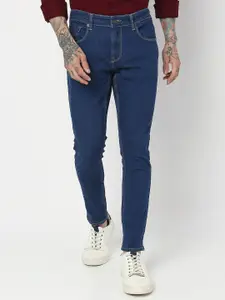 SPYKAR Men Kano Slim Fit Tapered Leg Light Fade Stretchable Jeans