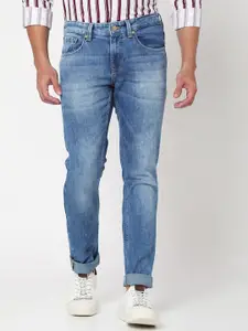 SPYKAR Men Slim Fit Low-Rise Light Fade Jeans