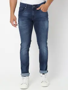 SPYKAR Men Skinny Fit Low-Rise Light Fade Stretchable Jeans