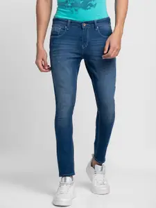 SPYKAR Men Kano Slim Fit Light Fade Stretchable Jeans