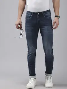 SPYKAR Men Skinny Slim Fit Low-Rise Light Fade Stretchable Jeans