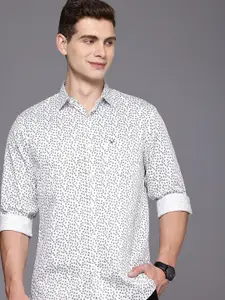 Allen Solly Pure Cotton Classic Fit Opaque Printed Casual Shirt