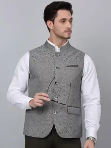 Cantabil Self Design Nehru Jacket