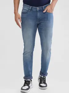 Park Avenue Men Slim Fit Heavy Fade Jeans