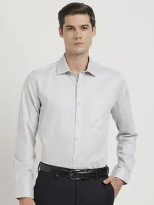 Turtle Men Classic Slim Fit Opaque Formal Shirt