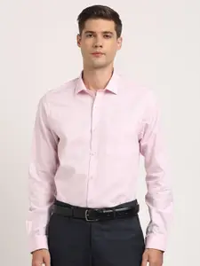 Turtle Men Classic Slim Fit Opaque Formal Shirt