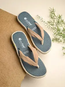 FRESH 1947 FEET Women Printed Open Toe Flats