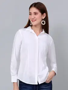 Cantabil Spread Collar Cotton Formal Shirt