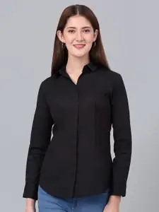 Cantabil Spread Collar Cotton Formal Shirt