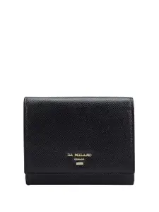Da Milano Women Textured Leather Two Fold Wallet