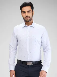 Park Avenue Men Slim Fit Opaque Printed Formal Shirt