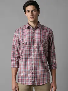 Louis Philippe Sport Slim Fit Checked Cotton Casual Shirt